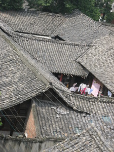 关圣街老房子天井。(詹跃提供).jpg 关圣街老房子天井。(詹跃提供).jpg